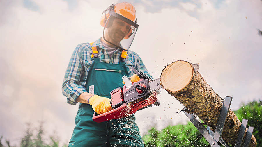 Optez pour la tronconneuse sans fil 18V Einhell